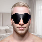 Black Fleece Lined Blindfold